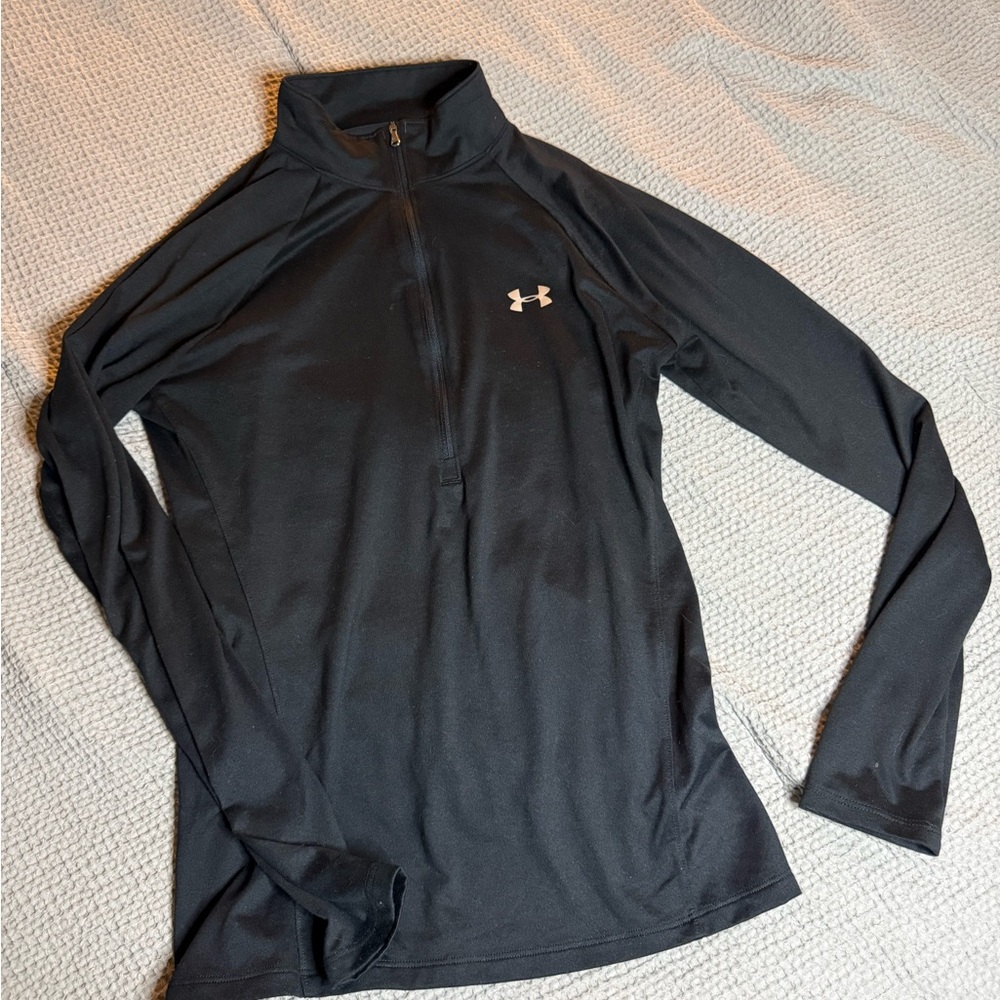 Under Armour Black Long Sleeve Performance Top